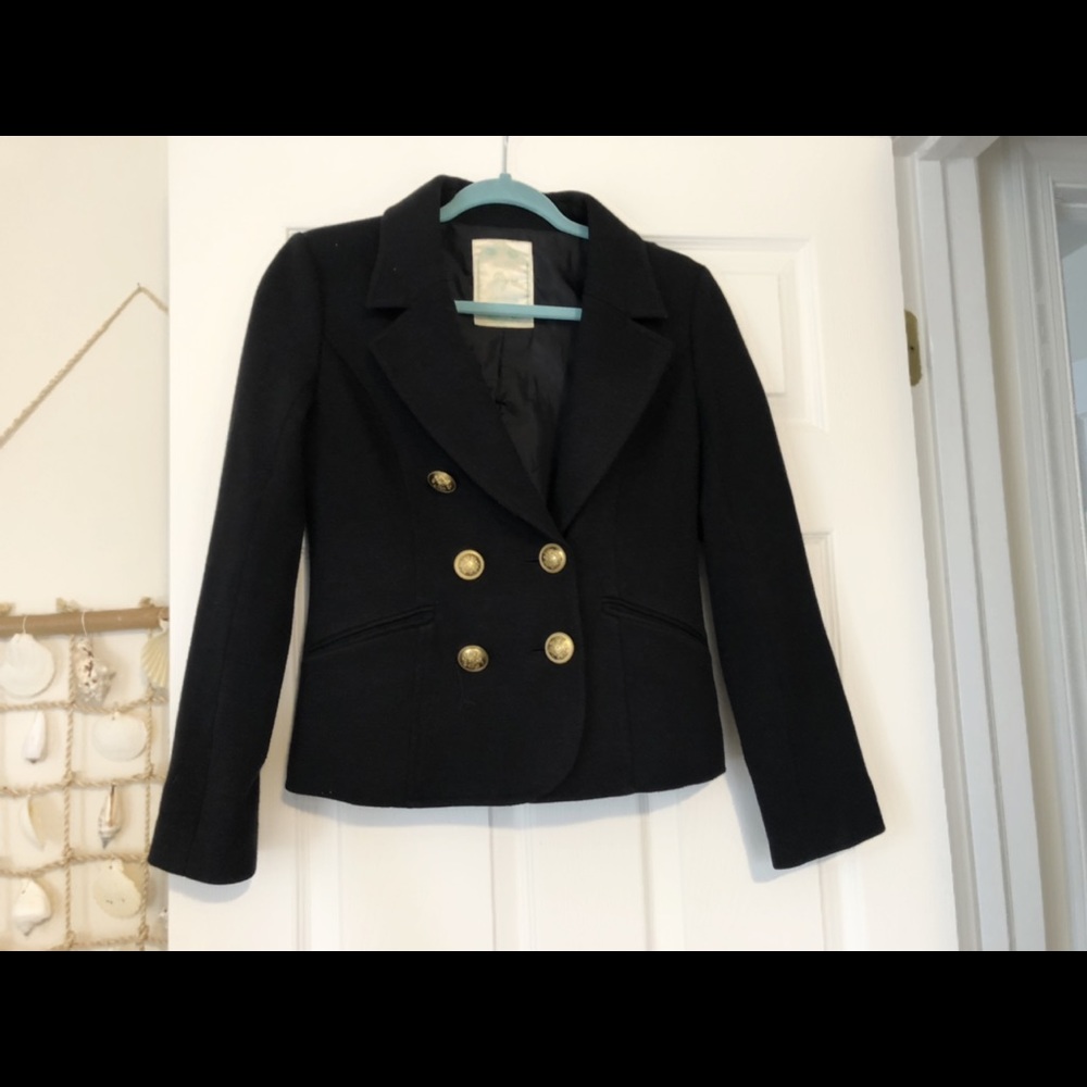 Navy Color Coat Jacket